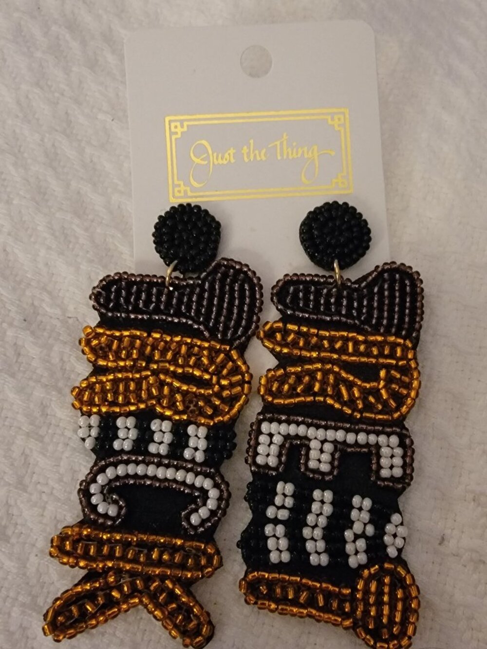 Just The Thing "Trick or Treat" post nwt earrings